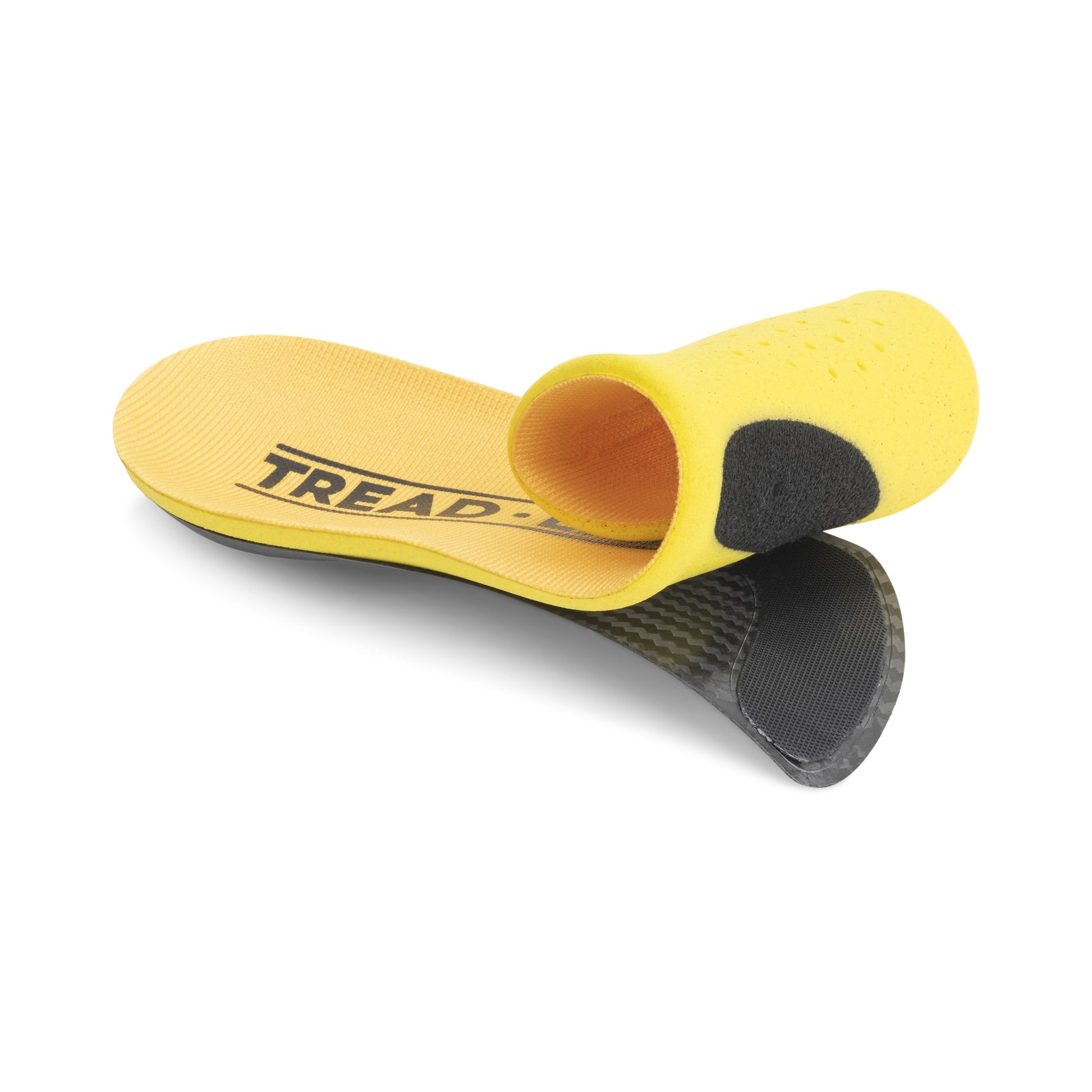 Dash Carbon Fiber Arch Support Insoles with Replaceable Top Covers
