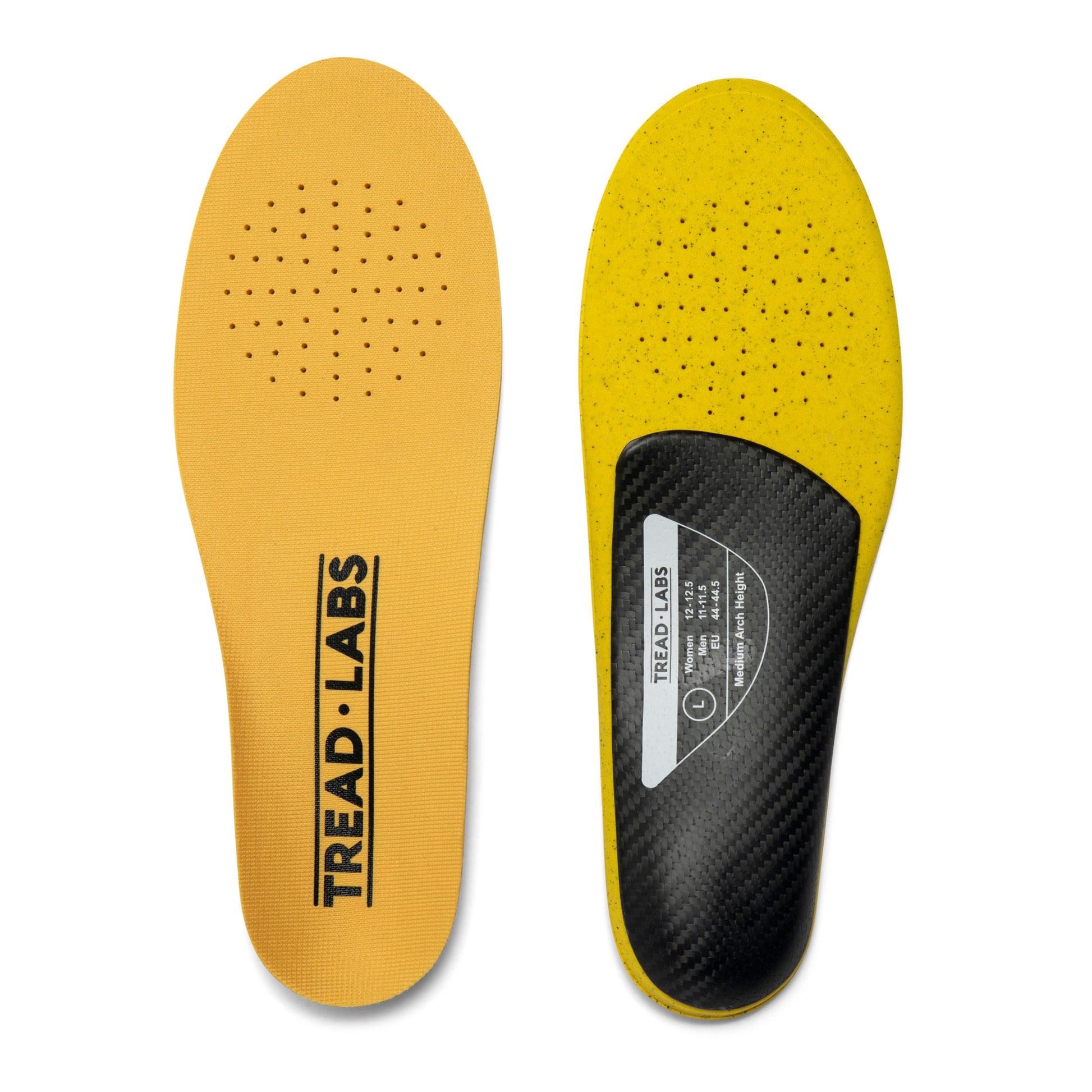 Dash Insoles top and bottom views.