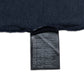 Detail of men's t-shirt materials on tag