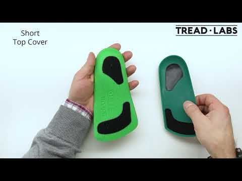 Ramble orthotic insole kit with replacement top covers