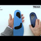 Best arch support with replacement top covers from Pace Insole Kit